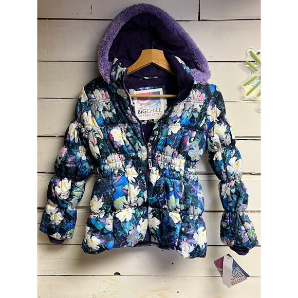 Women's Floral Patterned "Big Chill" Jacket *New With Tags* - Picture 1 of 5